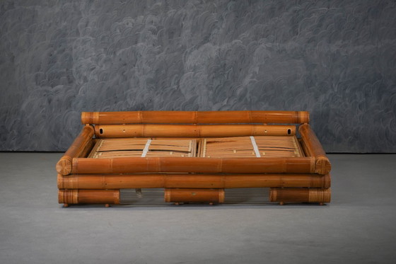 Image 1 of Cadre de lit vintage en bambou, Asie, années 1990