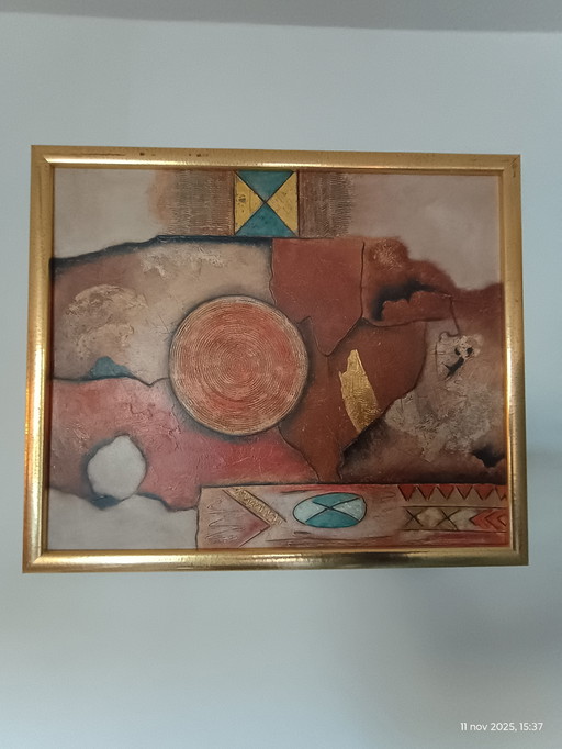 Painting Abstract Gold