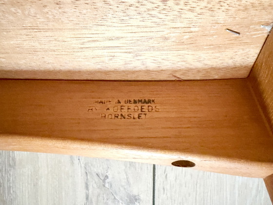 Image 1 of Niels Koefoeds stoelen, Deens teakdesign, 6 stuks