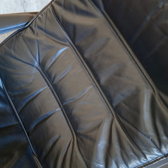 Ingmar Relling For Westnofa Siesta Chair – Chairs and lounge chairs, Leather, Wood (photo 5 of 6)
