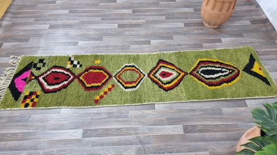 Authentique tapis de passage berbère 300/80cm – Wool (photo 7 of 10)