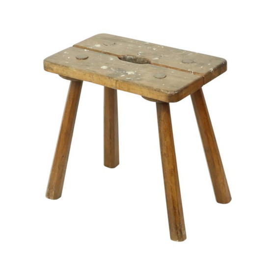 Image 1 of Character Milk Stool Solid Wood