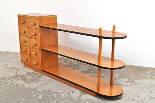 Armoire à baguettes/séparateur de pièce vintage, années 1950