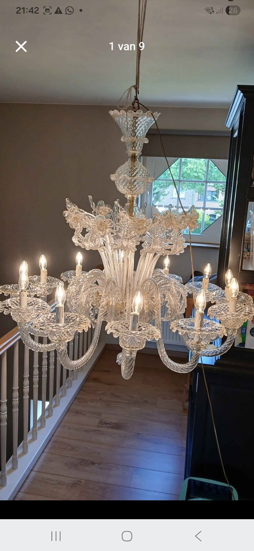 Murano-Kronleuchter – kroonluchters, Glass