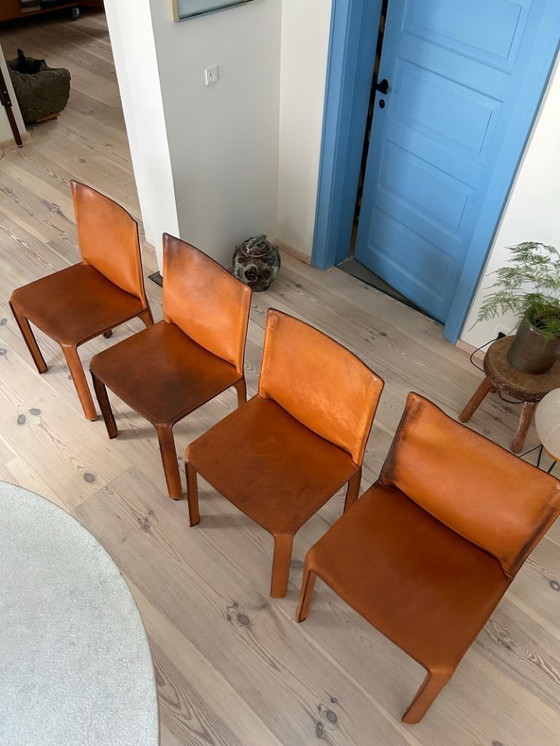 Image 1 of Sedie Cassina Mario Bellini Cab 412 Set 4