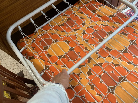 Image 1 of Vintage folding bed in closet with desk and mattress very good condition