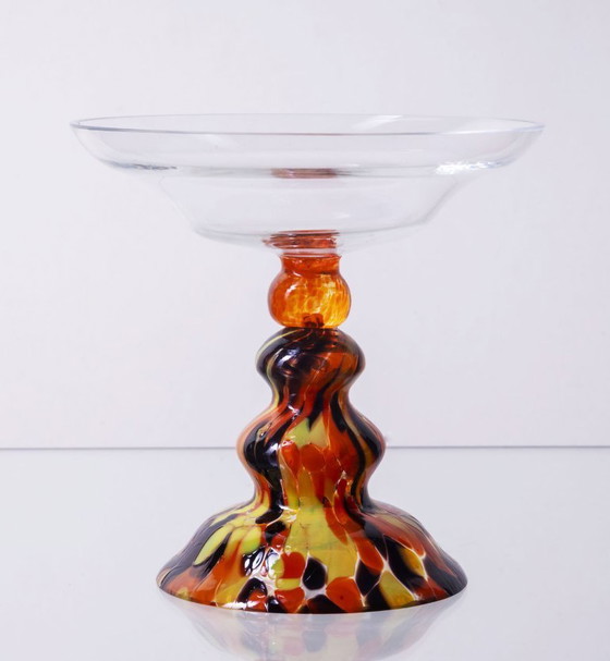 Image 1 of Set di sei bicchieri con stelo vintage, anni '50-'70