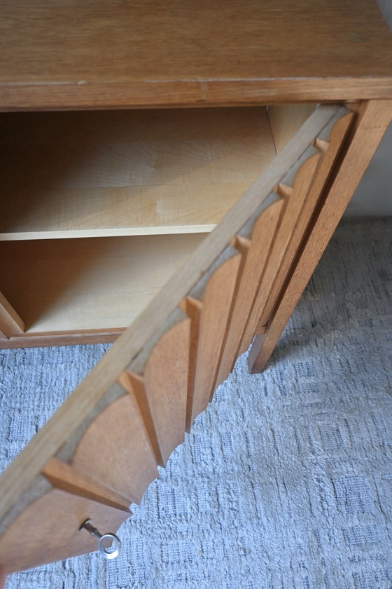 Beau buffet bas en bois années 70 Leo Bub pour Bub Wertmöbel, Marron (photo 6 sur 15)