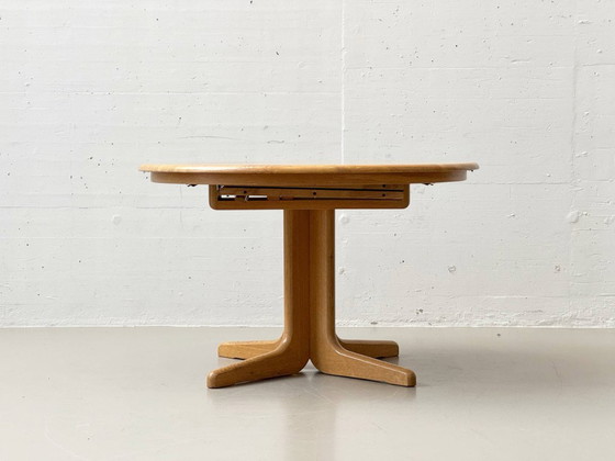 Image 1 of Mesa de comedor extensible de roble de Creation Suisse, años 70