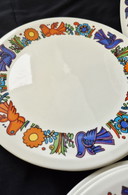 7 x Acapulco Villeroy & Boch cake plates, breakfast plates, 20.3
