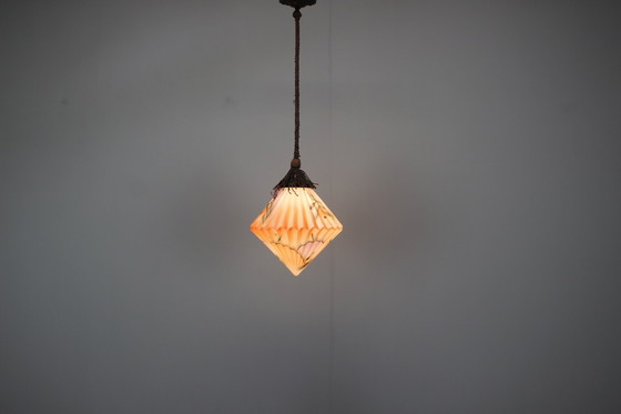 Image 1 of Art Deco Chandelier, 1910s