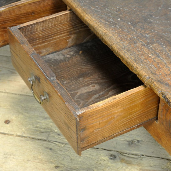 Image 1 of Mesa de centro de roble, circa 1820