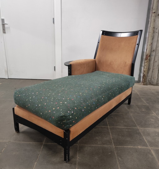 Rare Giorgetti Gallery Chaise Longue – chaises longue, Textile, Wood