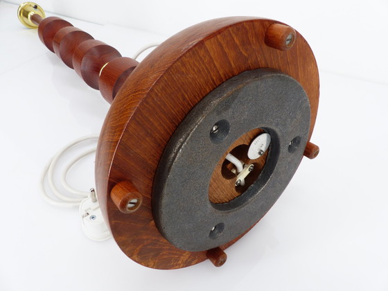 Image 1 of Base de lámpara de pie escandinava de teca, Möllers Armaturfabrik, 1960