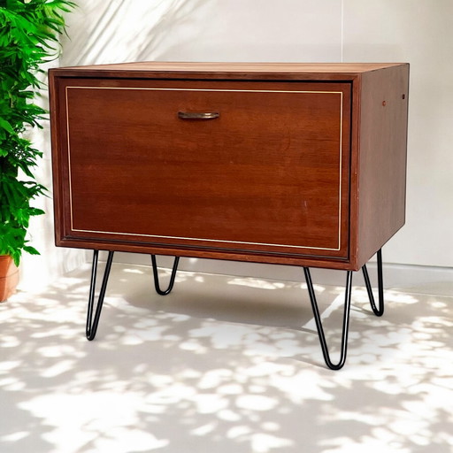 Vintage nightstand wall cabinet