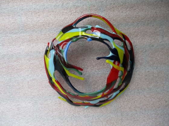 Image 1 of Verre de Murano de différentes couleurs Pendentif de fenêtre ou décoration.