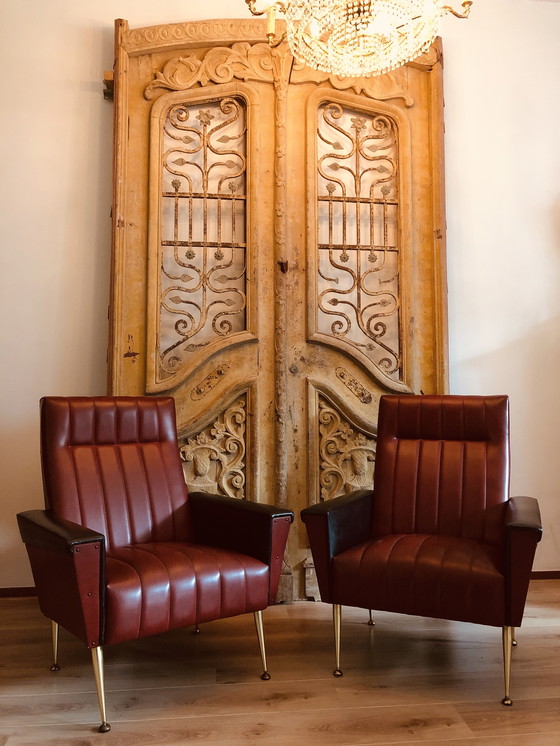 Image 1 of Vintage relaxchairs & eyecatchers ‘Jack & Jones’ MayaMandragora 