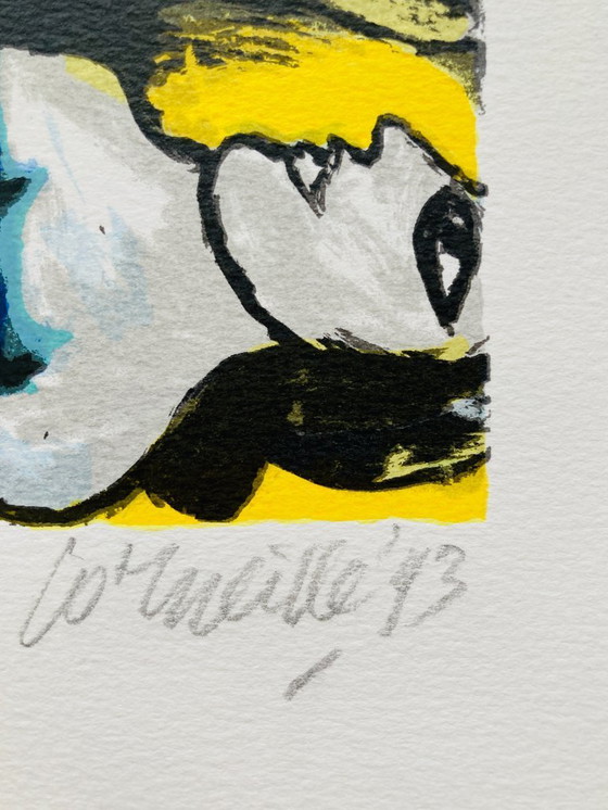 Image 1 of Corneille – Farbiger Siebdruck – 1993