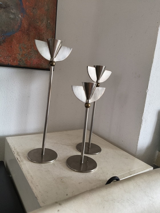 Image 1 of chandeliers postmodernes de style Memphis au design vintage
