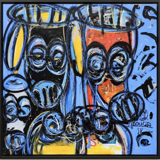 ABOUDIA - UNTITLED - 2023 – schilderijen tekeningen, Canvas (photo 2 of 6)