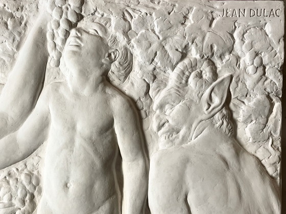 Image 1 of Bas relief original « L’éducation de Bacchus »