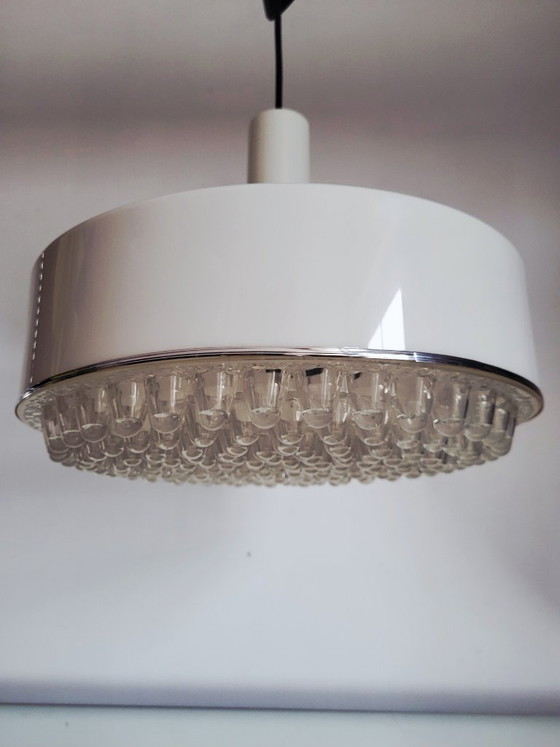 Image 1 of Lampe vintage de style futuriste des années 1960 en plexiglas, à bulles