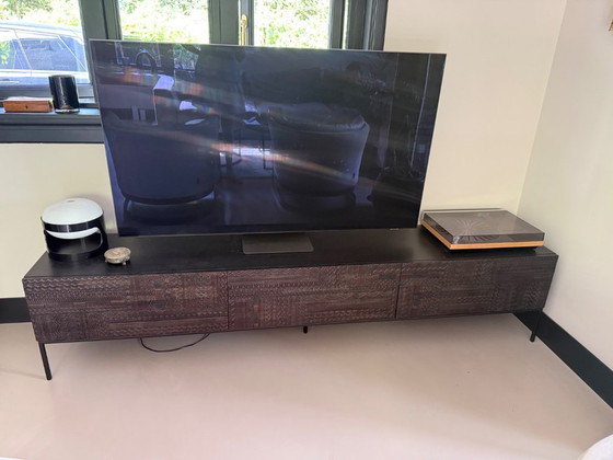 Image 1 of Mobile TV in legno trattato