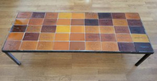 Roger Capron coffee table Vallauris Côte-d'Azur 1950