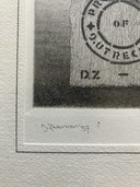 Etching by Dolf Zwerver