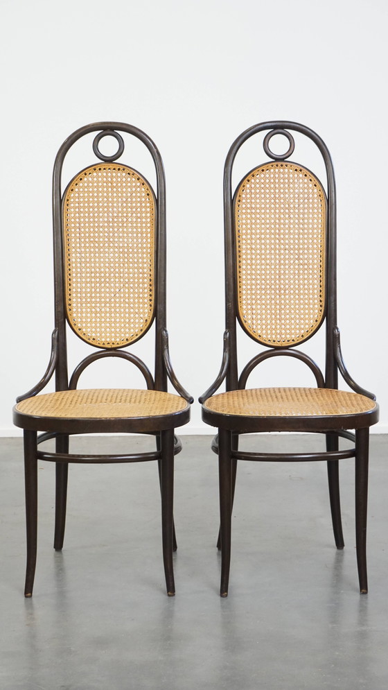 Image 1 of 4 x High Vintage Thonet Design Chair