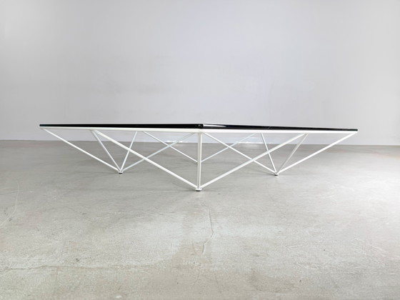 Image 1 of Coffee table B&B Italia Paolo Piva metal glass design classic 1980