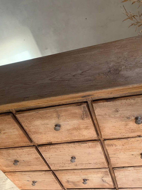 Vintage fourniturenkast – Opbergkast, Wood (photo 4 of 15)