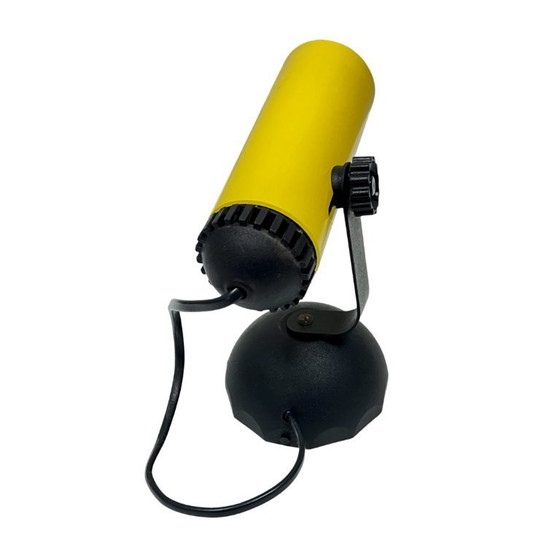 Image 1 of Lampe jaune, applique murale POLAM PIŁA Type 12, Pologne années 1970.