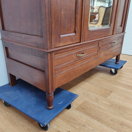 Image 1 of Vintage Antique wardrobe closet detachable wardrobe