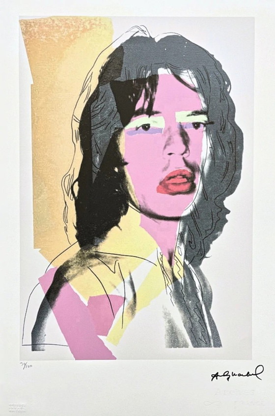 Image 1 of Mick Jagger - Offset Litho
