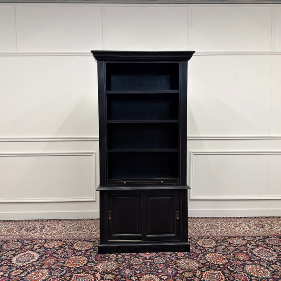 Libreria classica inglese nera – Librerie, Legno (photo 2 of 14)