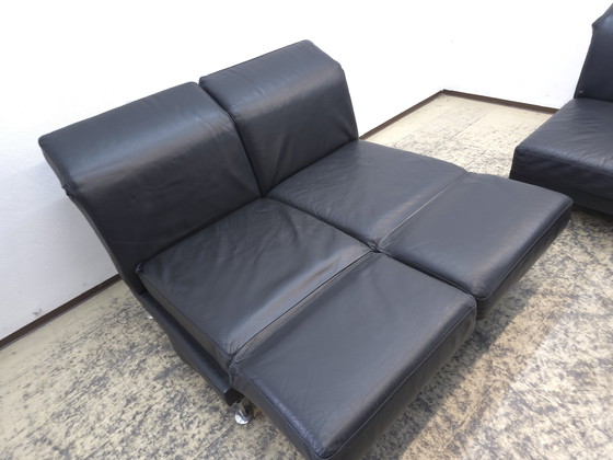 Image 1 of Brühl Moule conjunto sofá de diseño sofá de cuero sofá función relax sofá