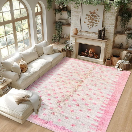 Image 1 of Tapis marocain en laine natural 300cmx200cm