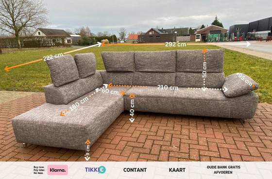 Image 1 of Montel Unique Fabric Corner Sofa – Ultimate Comfort & Modern Elegance – Free Delivery