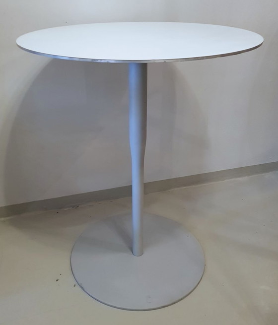 Image 1 of Steel Side Table By Jasper Morrison For Alias, 1990S