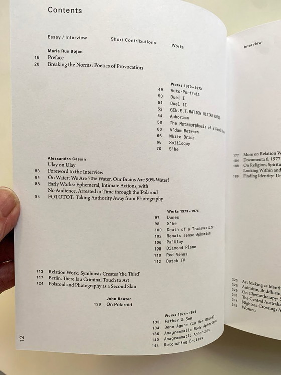 Sussurri: Ulay On Ulay – Maria Rus Bojan (Libro d'arte raro, 2014) 1a edizione – Litografie e stampe, Paper (photo 8 of 13)