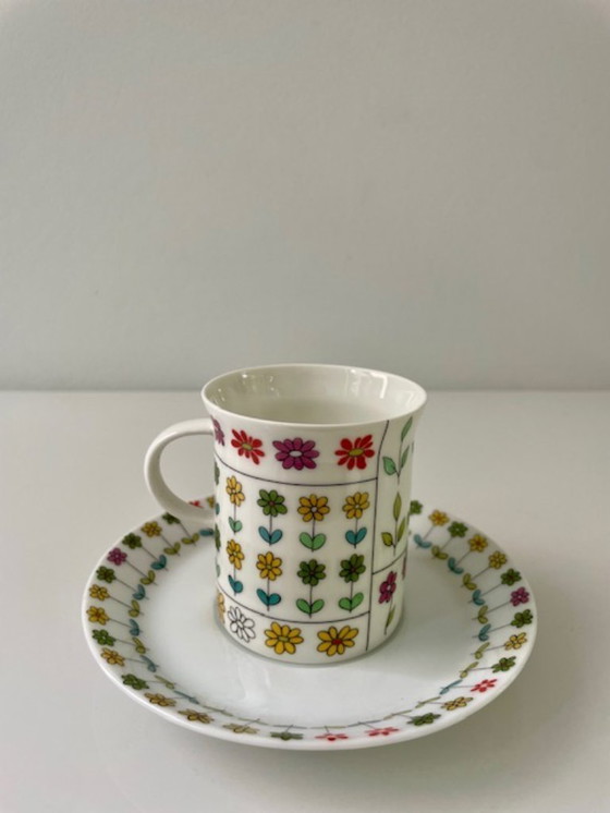 Image 1 of Rosenthal Pucci Piemonte tazze e piattini – set da 4
