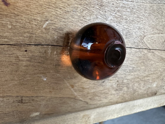 Antique Wooden Work Table – Side tables, Glass (photo 5 of 14)