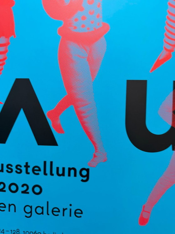 Oskar Schlemmer Figures, Bauhaus Archiv Berlin, 2019, Exhibition Poster – Paper (photo 6 of 10)