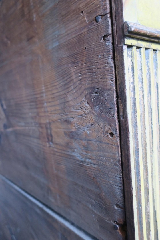 Gustaviaans beschilderd buffet/dressoir, Zweden 1780 – Wood (photo 11 of 21)