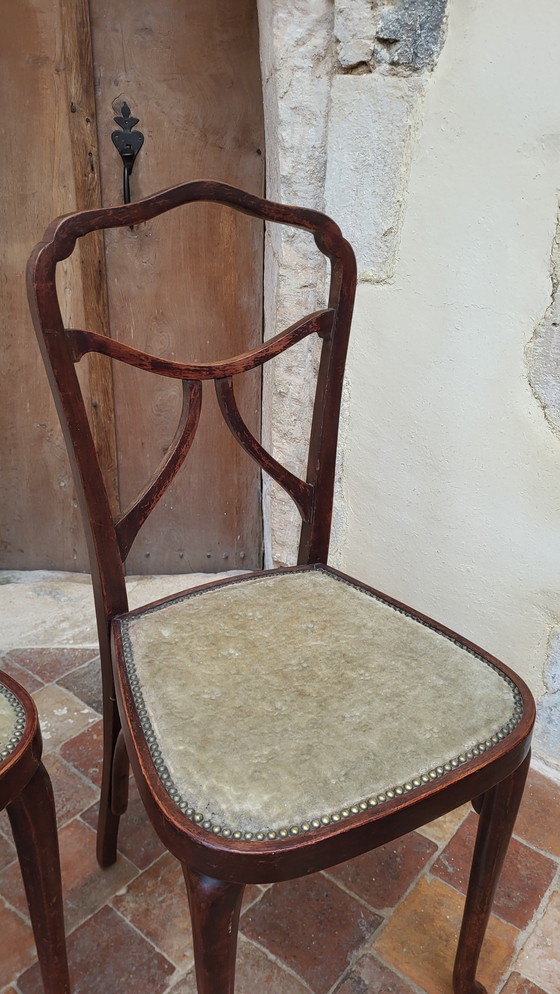 Image 1 of 2 Thonet Jugendstil Stühle