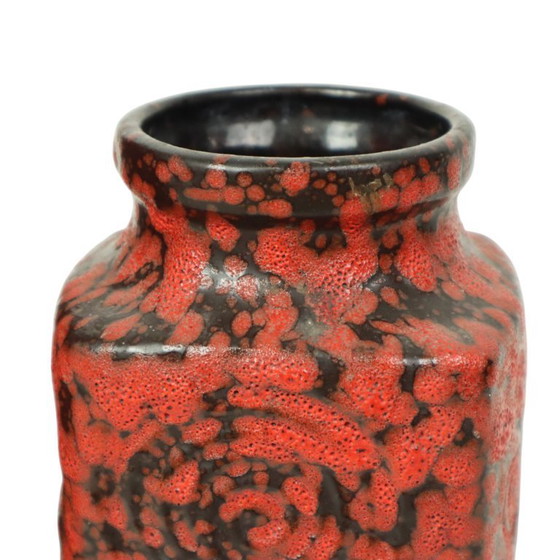 Image 1 of Set Vases en lave grasse rouge Scheurich Jura