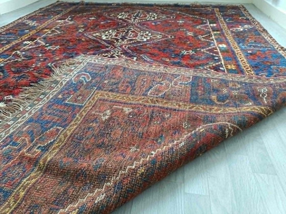 Image 1 of Tapis Persan Shiraz Noué Main