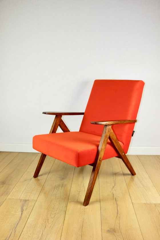 Image 1 of Sillón B-310 VAR de terciopelo estructural naranja - 2 unidades disponibles