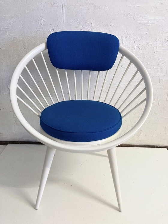 Image 1 of 2 Circle Chairs Mid - Century Scanandinavian Design 60s